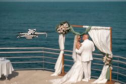 our drone equipment cinematic wedding movie